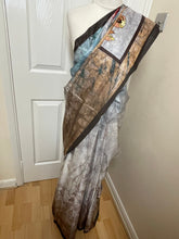 Load image into Gallery viewer, Art Silk saree 977