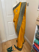Load image into Gallery viewer, Semi Silk saree with border 1210