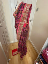 Load image into Gallery viewer, Semi silk Patola print saree 1121