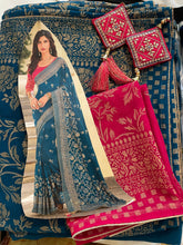 Load image into Gallery viewer, Party wear Georgette saree 945