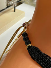Load image into Gallery viewer, Black beaded set 1231