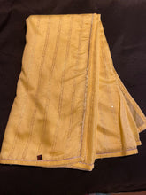 Load image into Gallery viewer, Silk duppatta 1485 (228x105cm) light lemon colour