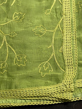 Load image into Gallery viewer, Chiffon duppatta 1489 (220x90cm)it’s not bright green but olive colour