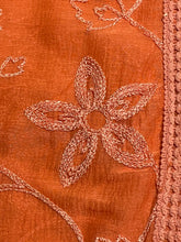 Load image into Gallery viewer, Chiffon duppatta 1491 (220x90cm) the colour is not bright orange but more peachy