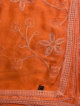 Load image into Gallery viewer, Chiffon duppatta 1491 (220x90cm) the colour is not bright orange but more peachy