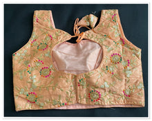 Load image into Gallery viewer, Saree blouse 1509 ( peach colour )