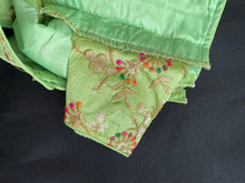 Load image into Gallery viewer, Saree blouse ( lime green ) 1510