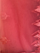 Load image into Gallery viewer, Duppatta ( net) 1438 the actual colour is light coral( it looks darker than it is in pictures)