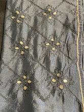 Load image into Gallery viewer, Silk duppatta 1487 (228x100cm) it is dark grey