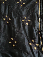 Load image into Gallery viewer, Silk duppatta 1478 (230x93cm) dark blue