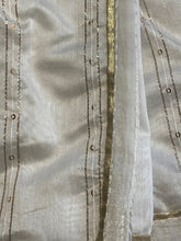 Load image into Gallery viewer, Silk duppatta 1481 (232x108cm)off white colour