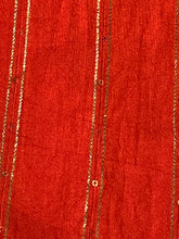 Load image into Gallery viewer, Silk duppatta 1483 (220x105cm) bright red colour