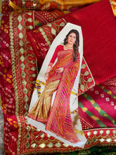 Load image into Gallery viewer, Bandhani print saree 4000