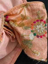 Load image into Gallery viewer, Saree blouse 1509 ( peach colour )