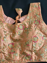 Load image into Gallery viewer, Saree blouse 1509 ( peach colour )
