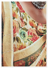Load image into Gallery viewer, Cotton /linen saree 1595