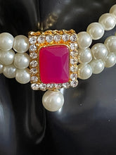 Load image into Gallery viewer, Pearl choker set 1607