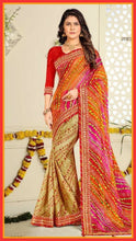 Load image into Gallery viewer, Bandhani print saree 4000