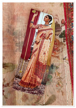Load image into Gallery viewer, Cotton/ linen saree 1594
