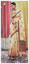 Load image into Gallery viewer, Cotton /linen saree 1595