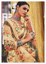 Load image into Gallery viewer, Cotton /linen saree 1595