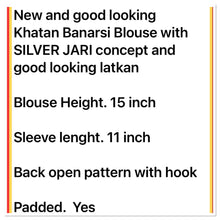 Load image into Gallery viewer, Saree blouse 1694