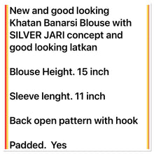 Load image into Gallery viewer, Saree blouse1692