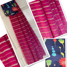 Load image into Gallery viewer, Silk viscose saree 1702