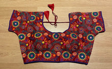 Load image into Gallery viewer, Bangalore silk saree blouse 1728