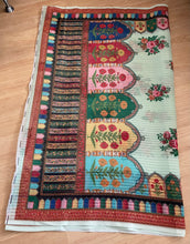Load image into Gallery viewer, Sabyasachi inspired print saree ( mint green ) 1745