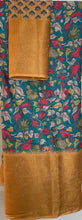 Load image into Gallery viewer, Linen silk saree 1811