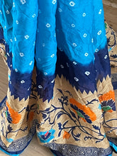 Load image into Gallery viewer, Georgette silk saree 1819