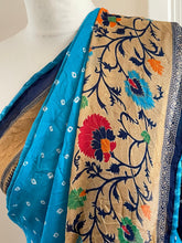 Load image into Gallery viewer, Georgette silk saree 1819
