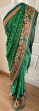 Load image into Gallery viewer, Georgette silk saree 1821