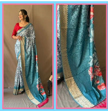 Load image into Gallery viewer, Semi Silk saree 1832