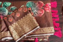 Load image into Gallery viewer, Semi Silk saree 1831