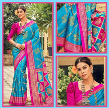 Load image into Gallery viewer, Cotton silk saree 1856