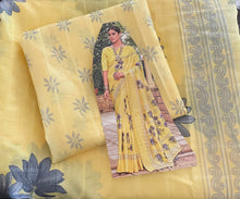 Load image into Gallery viewer, Cotton silk saree 1855