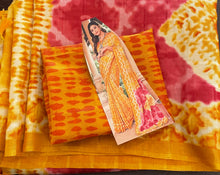 Load image into Gallery viewer, Cotton silk saree 1854