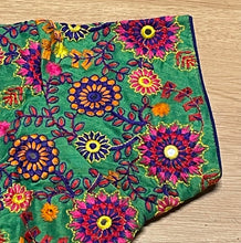 Load image into Gallery viewer, Bangalore silk blouse parrot green 1730