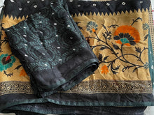 Load image into Gallery viewer, Georgette silk saree 1817