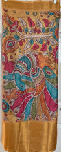 Load image into Gallery viewer, Linen silk saree 1811