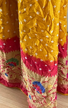 Load image into Gallery viewer, Georgette silk saree 1818