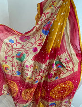 Load image into Gallery viewer, Georgette silk saree 1818