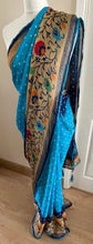 Load image into Gallery viewer, Georgette silk saree 1819