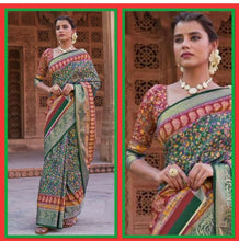 Load image into Gallery viewer, Silk ( semi )saree 1823
