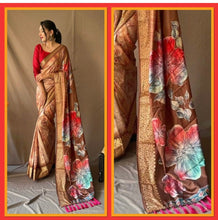 Load image into Gallery viewer, Semi Silk saree 1831