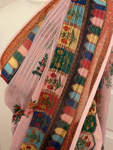 Load image into Gallery viewer, Sabyasachi inspired saree ( light pink ) 1742