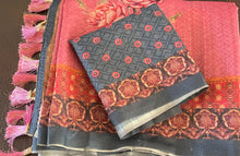 Load image into Gallery viewer, Soft mixed Cotton saree 1838
