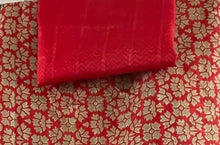 Load image into Gallery viewer, Cotton silk saree 1857